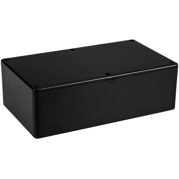 Main product image for Hammond 1591ESBK ABS Project Box Black 320-718